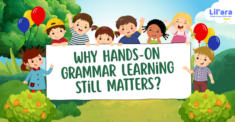 grammar worksheets for kids using Lilara Grammarling binder