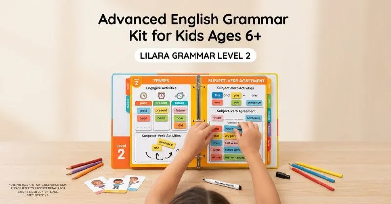 advanced english grammar kit for kids